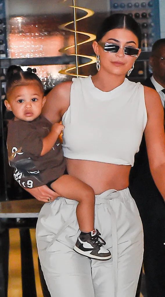 Kylie Jenner and daughter Stormi Webster