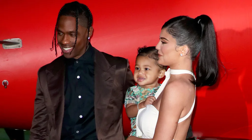 Kylie Jenner, Travis Scott, Stormi Webster
