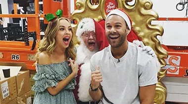 Angie Kent Carlin Sterritt Santa