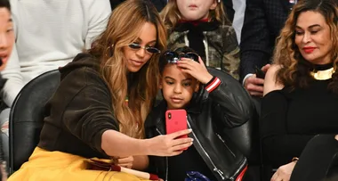 Blue Ivy is Beyoncé’s mini-me in NYE picture