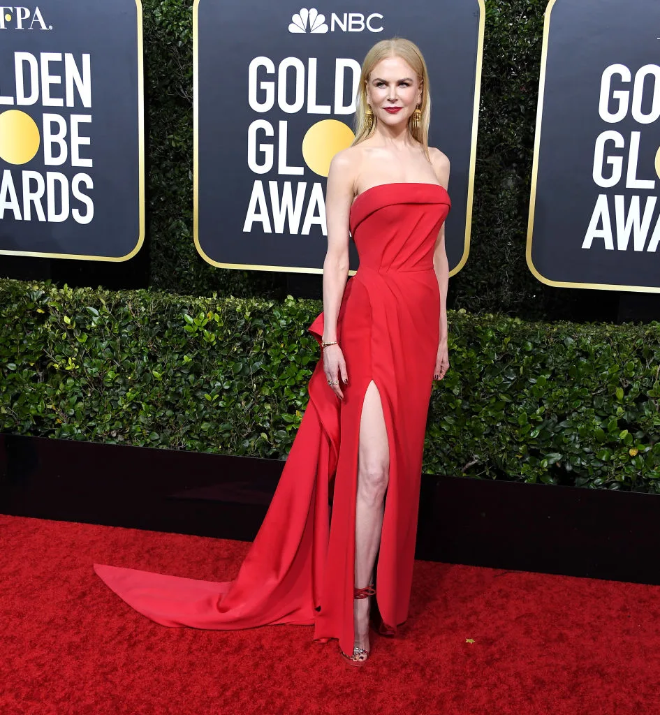 Nicole Kidman at the Golden Globes 2020