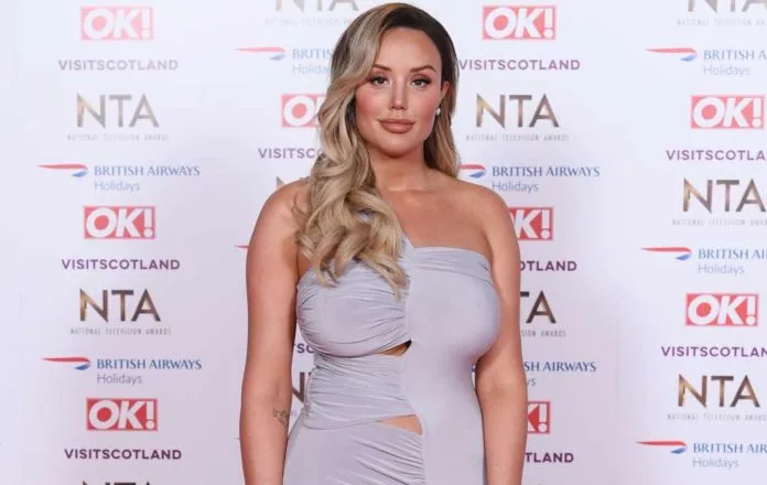 Charlotte Crosby recalled a moment at the NTA Awards in the UK