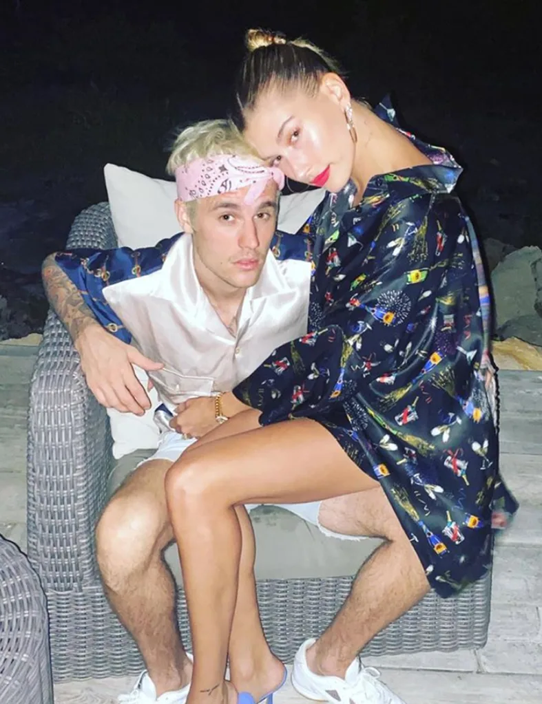 Justin and Hailey Bieber