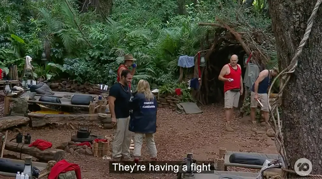 I'm A Celeb fight