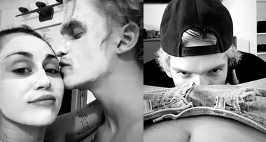Miley shares NSFW photo of Cody between her legs