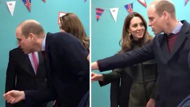 Prince William mistakes a photo of himself for Princess Charlotte