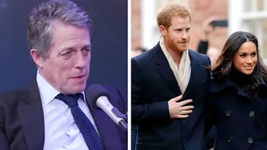 Hugh Grant defends Prince Harry and Meghan Markle