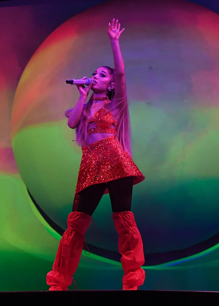 Ariana singing