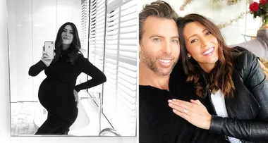 Grant Hackett and fiancée Sharlene Fletcher welcome first child