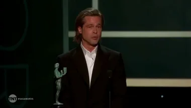 Brad Pitt’s dig at Angelina during SAG acceptance speech