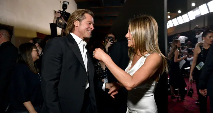Brad and Jen