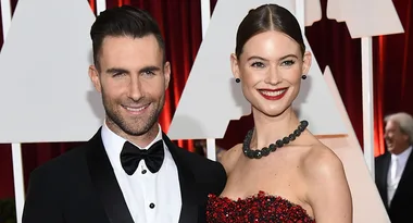 Adam Levine and Behati Prinsloo share first photo of their newborn daughter