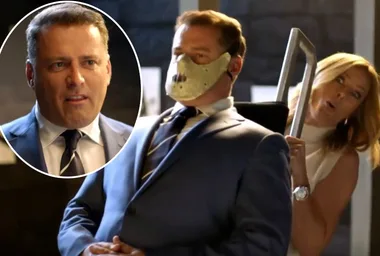 Karl Stefanovic addresses Ubergate scandal and marriage split in odd Today skit