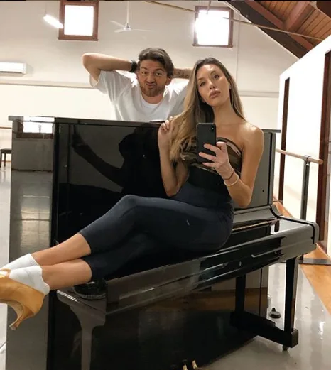 Chloe has been dedicated to rehearsals for DWTS but always makes time for a selfie.