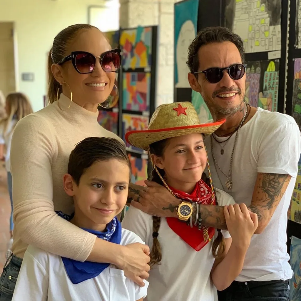 Although Jennifer and Marc aren’t together, the pair have remained close since their divorce in 2011, regularly being pictured together at key events in their children's lives.