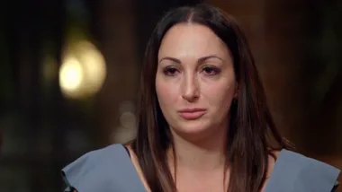 MAFS’ Poppy breaks down on the couch