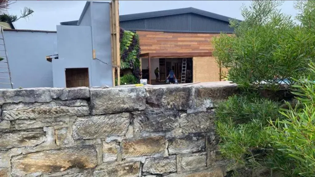 The amateur shots below show a warehouse-like complex with backyard area.