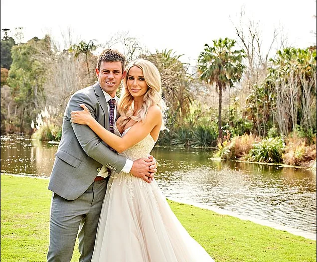 Earlier in the week, the couple got off to a rocky start at their wedding in Melbourne. 'He's not ugly. I don't think he's ugly. But he's not what I normally go for,' Stacey said.