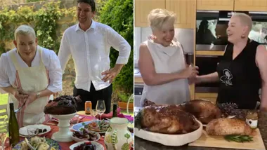 Maggie beer and daughter Saskia talk of their favourite Christmas dishes