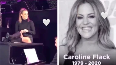 Love Island stars pay tribute to Caroline Flack