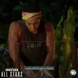 SURVIVOR’S PHOEBE & LYDIA GO HEAD-TO-HEAD IN FIRE CHALLENGE