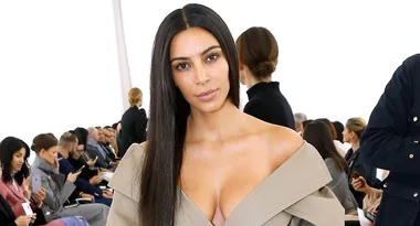 Kim Kardashian West in Paris sans makeup