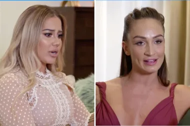 Distraught Cathy tells Hayley she feels threatened by her