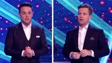 Ant and Dec mortified after audience laughs during sad segment