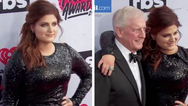 Meghan Trainor brings her dad to 2016 iHeart Radio Music Awards