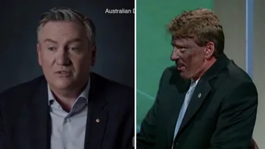 Eddie McGuire defends Newman’s disgraceful ‘black-face’ stunt
