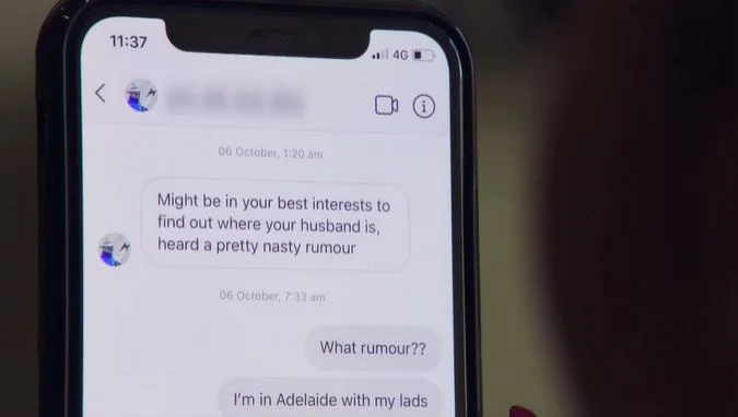 David revealed that his ‘wife’ Hayley had been caught kissing Michael during a drunken night out, he then sent a text to Stacey to tell her.