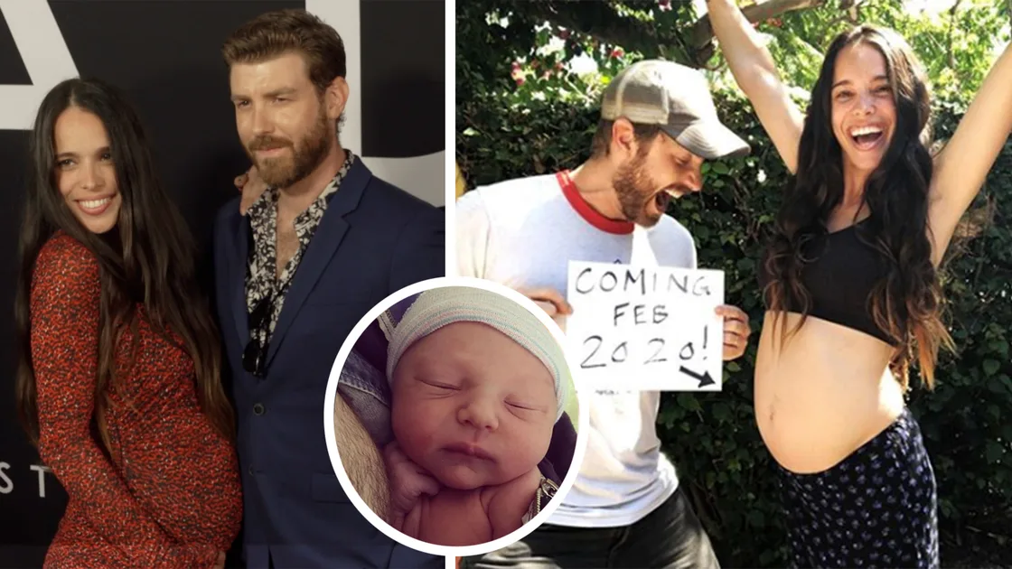 Chelsea Tyler son Vincent Frank with husband Jon Foster WHO