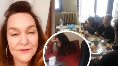 An inside look of Kate Langbroek’s Italian coronavirus lockdown