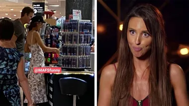 MAFS’ Lizzie spotted getting house keys with Seb but denies it