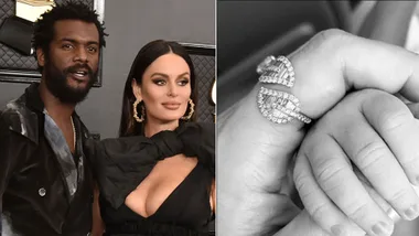 Nicole Trunfio shows off her baby bump in maternity shoot