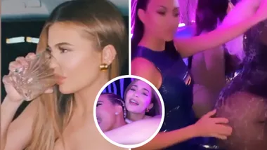 Kylie Jenner parties with sisters during wild night in LA
