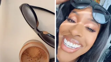 Jackie Aina’s Sunglass Hack to not Smudge you Makeup