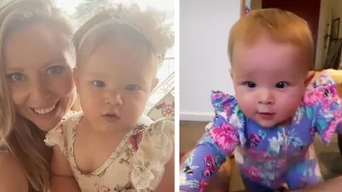 Hi-5 Charli Robinson shares baby Kensington saying her first word!