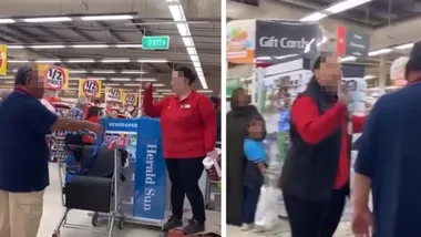 Coles shopper threatens to SMACK a worker over toilet roll