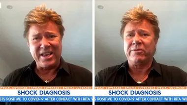 Richard Wilkins fights back tears over coronavirus diagnosis