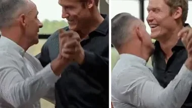 MAFS Steve and Seb have romantic moment slow dancing before dinner