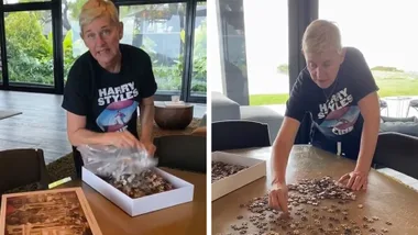 Ellen DeGeneres fails miserably at 4000 piece puzzle