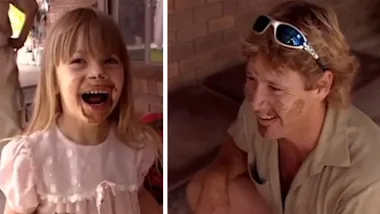 Bindi Irwin shares an incredibly cute video of her and her Father