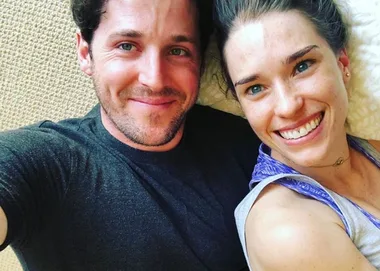 Purple Wiggle Lachy goes into self-isolation with girlfriend Dana Stephensen