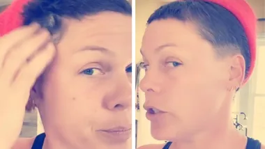 Pink shares drunk experience with her hair during quarantine