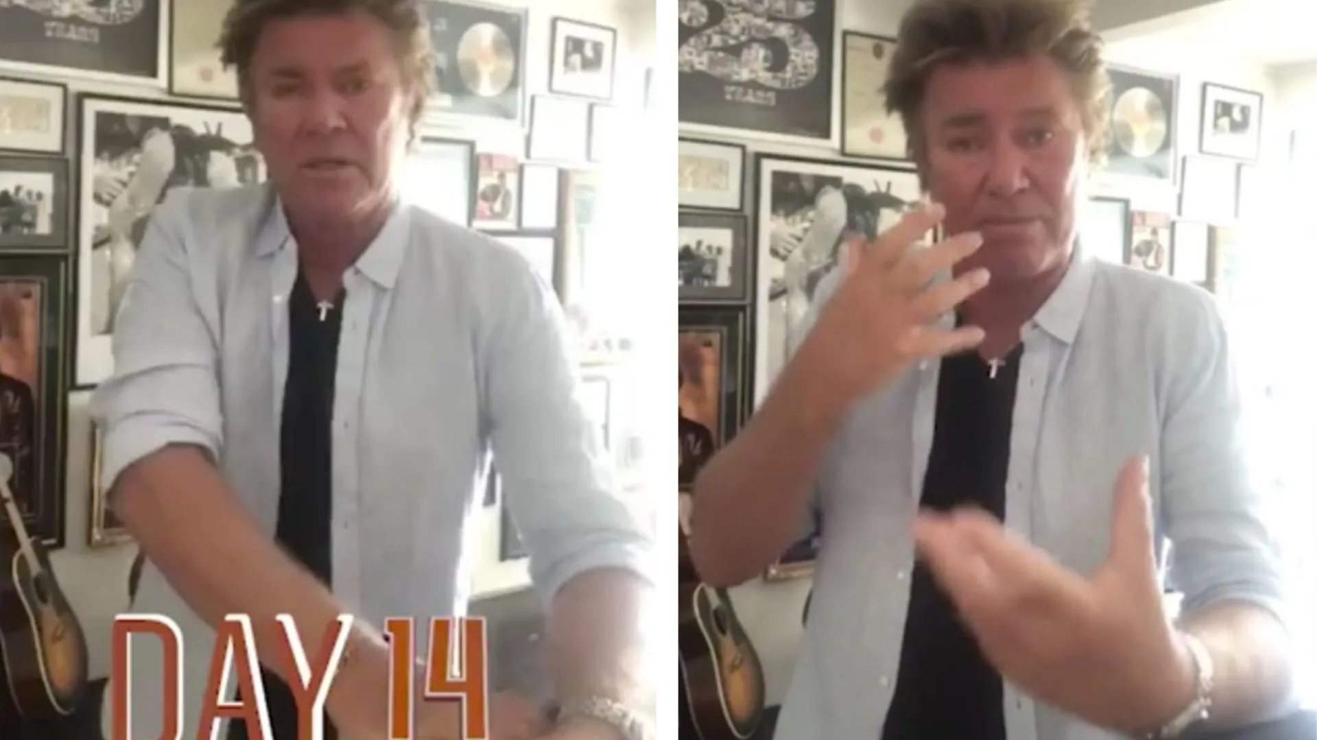 Richard Wilkins reveals why he ‘stuck the hairdryer down his throat’