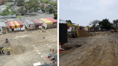 The Block 2020: Houses are transported to plot of land in Brighton