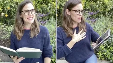 Jennifer Garner reads children’s book for her COVID-19 charity