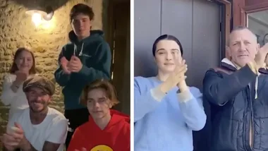 Celebrities applaud NHS workers responding to coronavirus pandemic