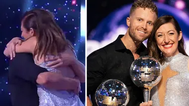 Celia Pacquola screams in disbelief as she winning DWTS 2020